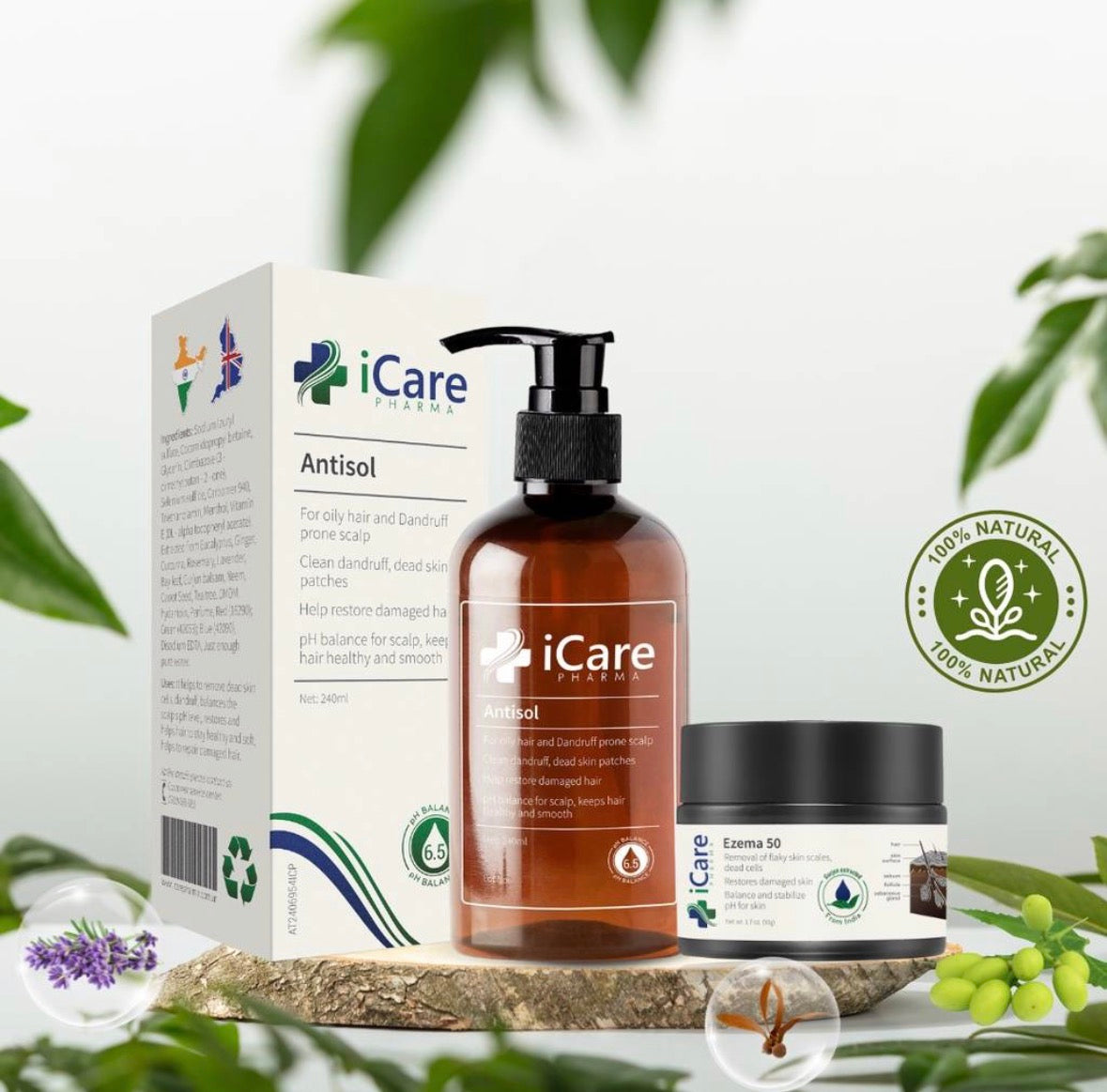 iCare Pharma Antisol Shampoo
